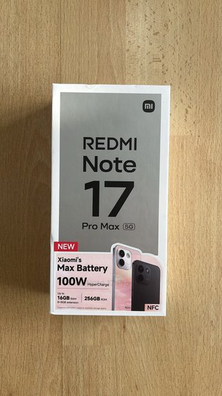 REDMI NOTE 17 PRO MAX 5G 256GB PRECINTADO