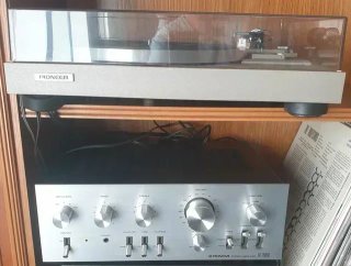 Pioneer Vintage: SA-7500 II + PL-514 (Impecable)