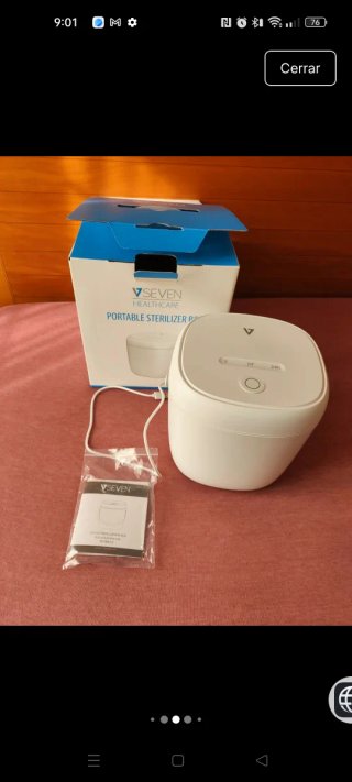 Caja Esterilizadora Portátil SEVEN HEALTHCARE