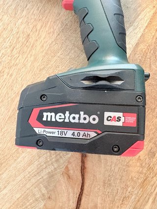 atornillador y amoladora metabo set combo 18v