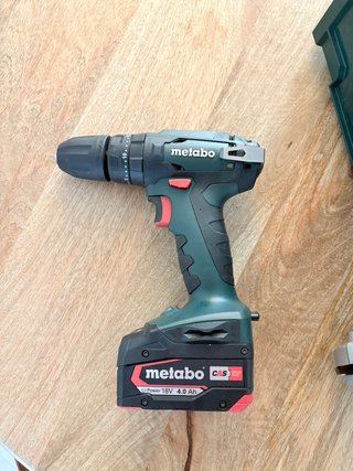 atornillador y amoladora metabo set combo 18v