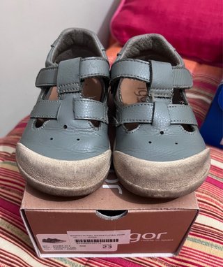 Sandalias respetuosas Igor verde talla 23