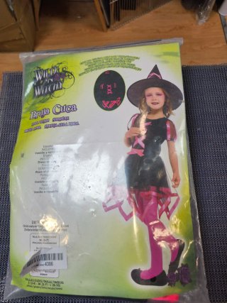 Disfraz de Bruja para Niña