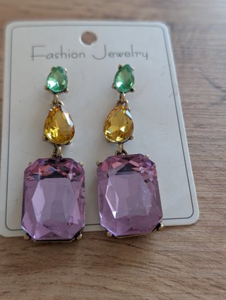 Pendientes Largos Multicolor