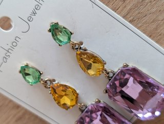 Pendientes Largos Multicolor