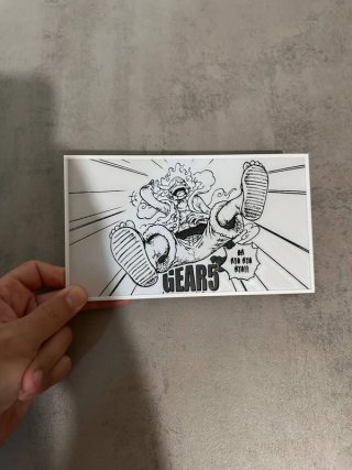 Quadretto One Piece Luffy Gear 5