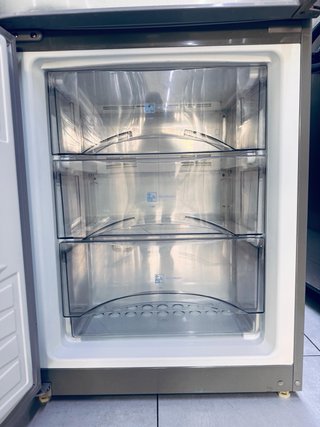 Nevera Combi de Acero Inoxidable