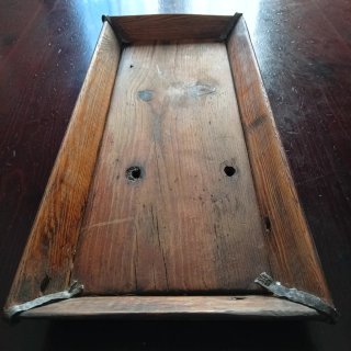 Bandeja de Madera Antigua artesanal 45x22cm
