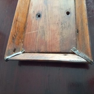 Bandeja de Madera Antigua artesanal 45x22cm