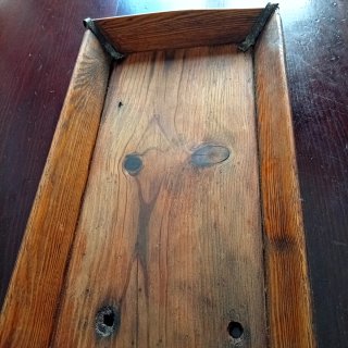 Bandeja de Madera Antigua artesanal 45x22cm