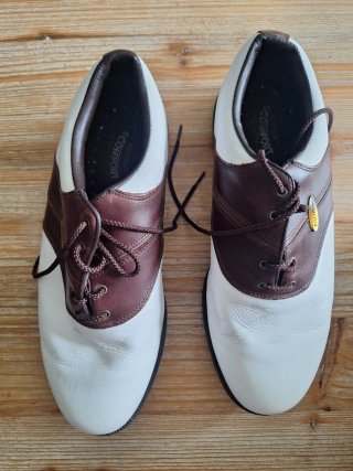 Zapatos de Golf Footjoy Marrón/Blanco