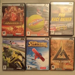Lote de Juegos PC CD-ROM