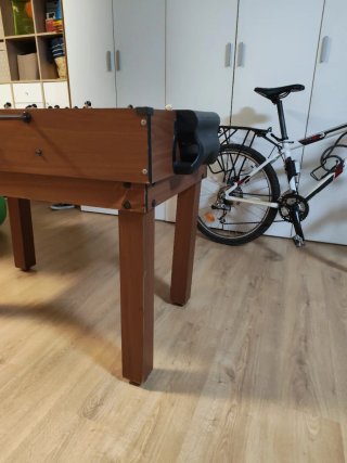 Futbolín de madera