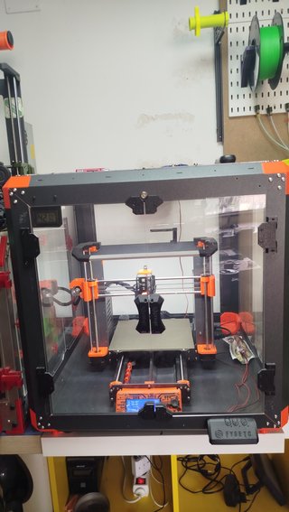 Impresora 3D Prusa MK3s+ Naranja