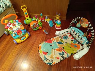 Lote Juguetes Bebé VTech y Fisher-Price