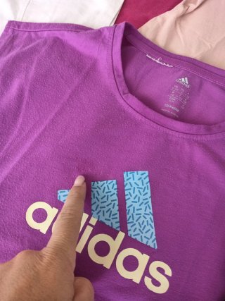 Lote 4 Camisetas Manga Corta Niña Adidas Puma