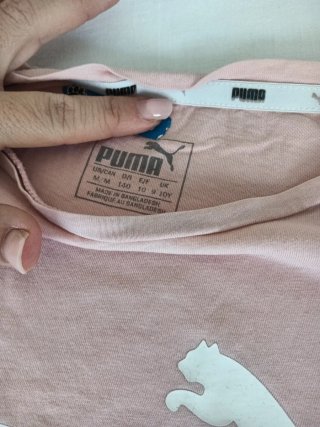 Lote 4 Camisetas Manga Corta Niña Adidas Puma