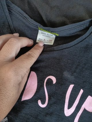 Lote 4 Camisetas Manga Corta Niña Adidas Puma