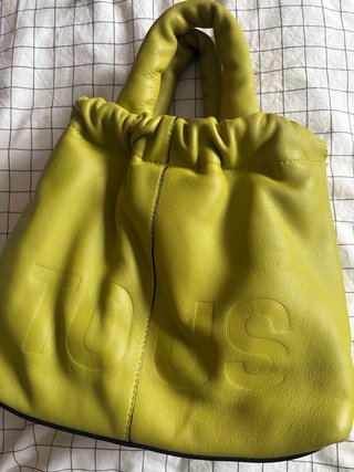 Bolso de piel Tous verde