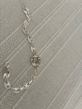 Pulsera Plata con Escapulario Virgen