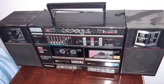 Radio casetTe doble pletina Panasonic