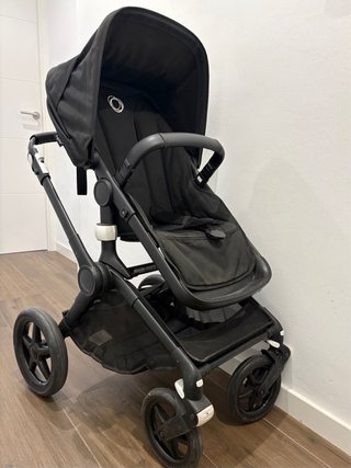 Carrito Bugaboo Fox 3 Negro Capazo Silla