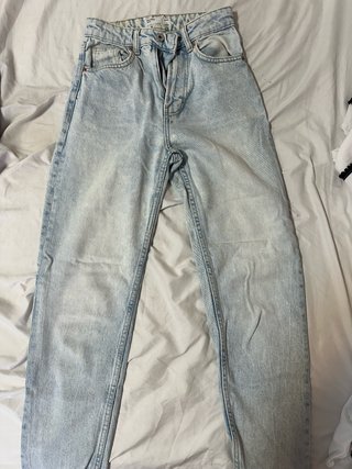 Jeans vaqueros efecto desgastado mujer