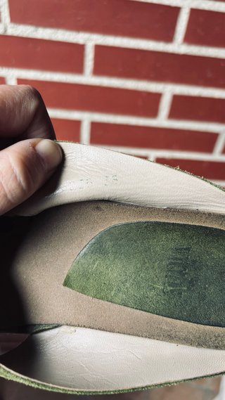 Sandalias Vialis Verdes Talla 38
