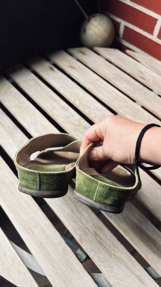 Sandalias Vialis Verdes Talla 38