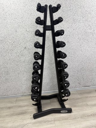 Set de Mancuernas ZIVA con Soporte