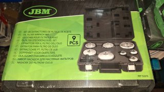 Juego de 9 Extractores de Filtros JBM
