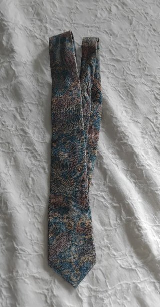 Corbata Vintage Estampada