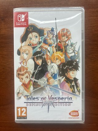 Tales of Vesperia Definitive Edition Switch.