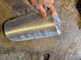 Tubo de ventilación flexible 160mm