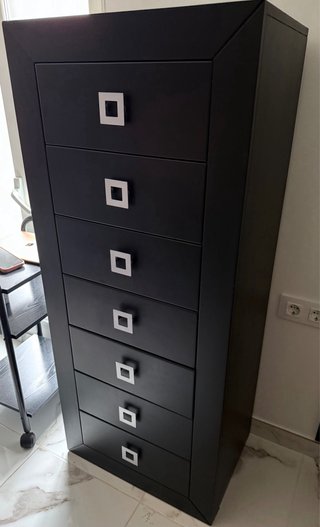 Conjunto de mesilla de noche y mueble cajones