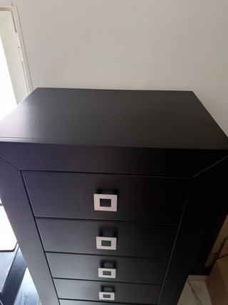 Conjunto de mesilla de noche y mueble cajones