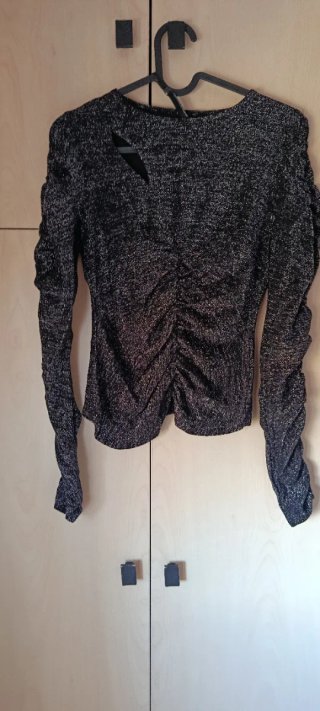 Camiseta manga larga negra