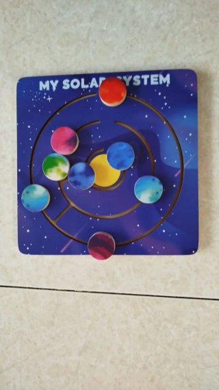 Juego de Madera Sistema Solar