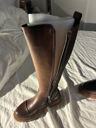 Botas Altas Marrones rodilla