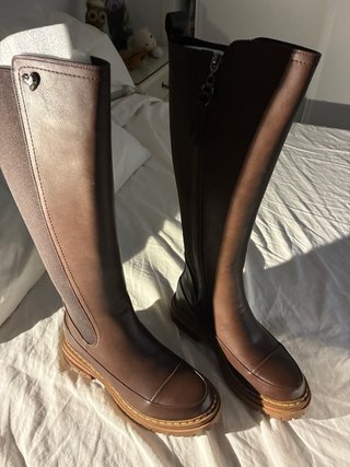 Botas Altas Marrones rodilla