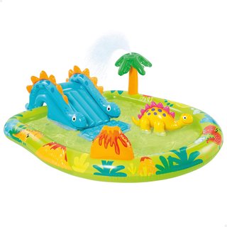 Piscina hinchable infantil con tobogán