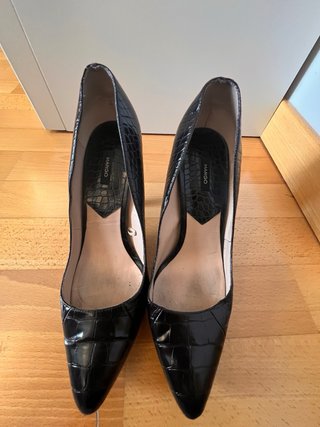 Zapatos de tacón Zara negros Talla 38