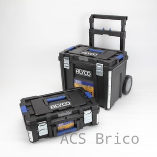 Conjunto Modular 2 Cajas Herramientas Alyco 129625