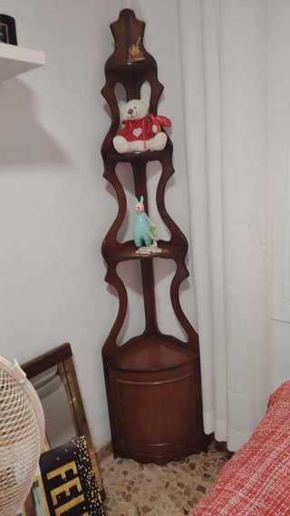Mueble Esquinero Madera Marrón cada mueble 25€