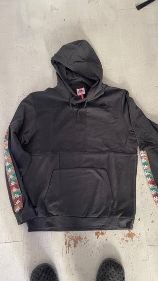 Sudadera Kappa Gris Talla L