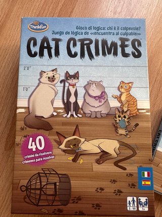 Juego de mesa Cat Crimes