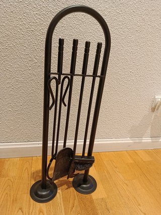 Set de Chimenea de Hierro
