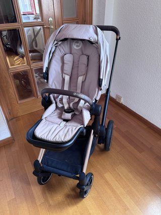 Cybex e-Priam Platinum 2025 | Capazo y Pack Silla
