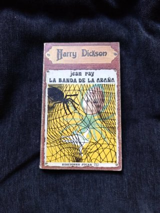 Libro de jean Ray. la banda de la araña