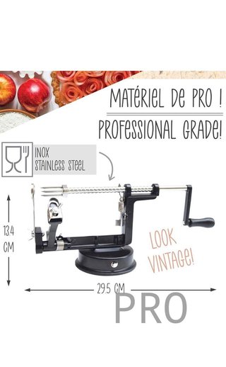 Pelador Manzanas de Metal 3 en 1